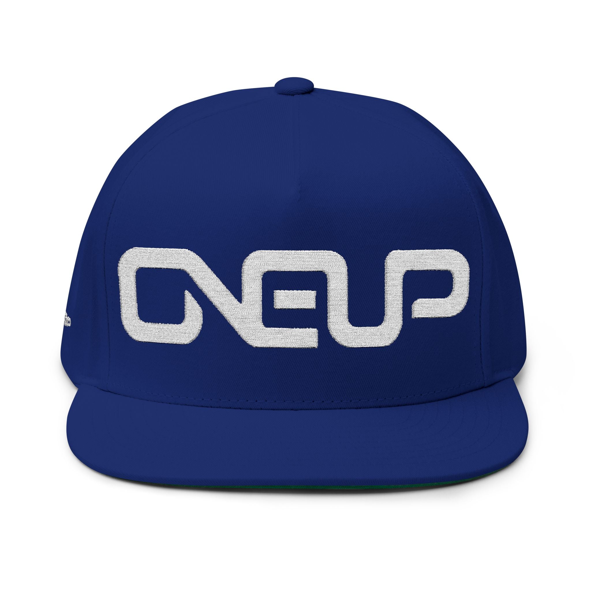 Embroidered OneUp Flat Cap