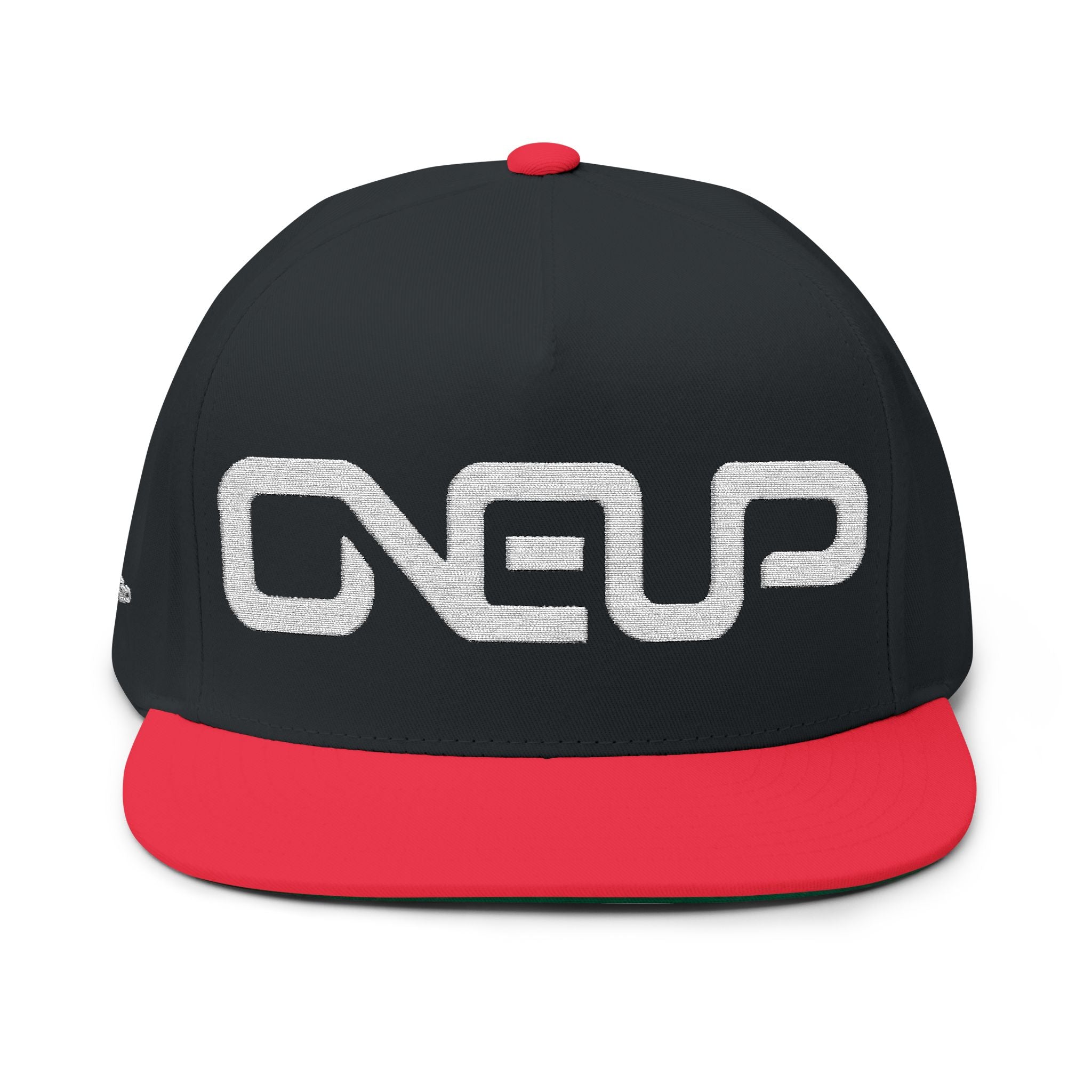 Embroidered OneUp Flat Cap